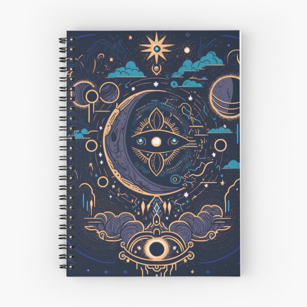 Item preview, Celestial Moon print will add a touch of whimsy and charm to your home or office. designed and sold by ToucanKrafts.