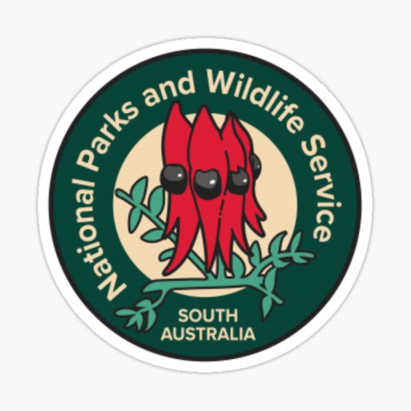 national-parks-wildlife-service-south-australia-sticker-for-sale-by