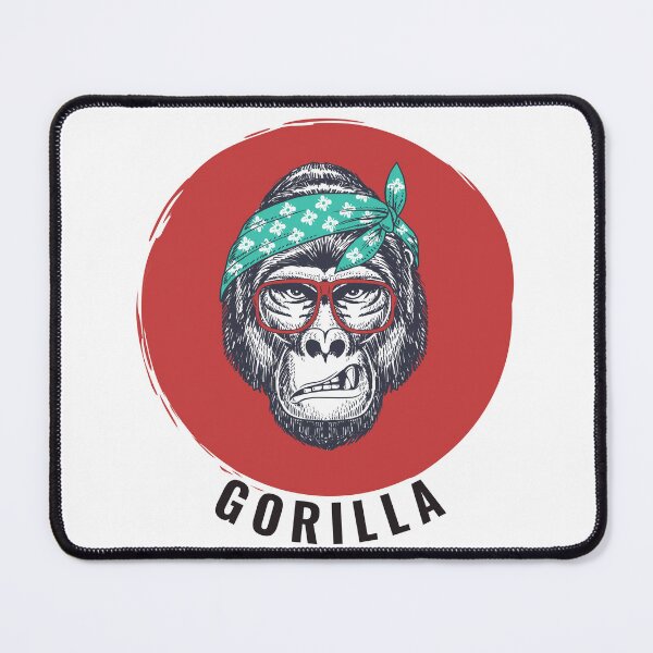 Item preview, Gorilla Guerrilla with Red Circle designed and sold by qawistz.
