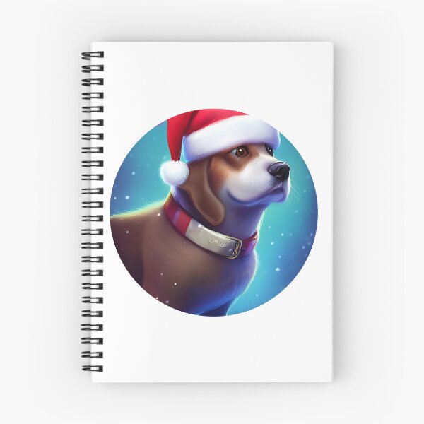Item preview, lindo perro navidad designed and sold by ArtificialCraft.