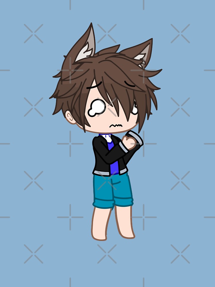 Sad Chibi Boy Gacha Club. Oc ideas kawaii friends Gacha life - Gacha Club  Dolls | iPad Case & Skin