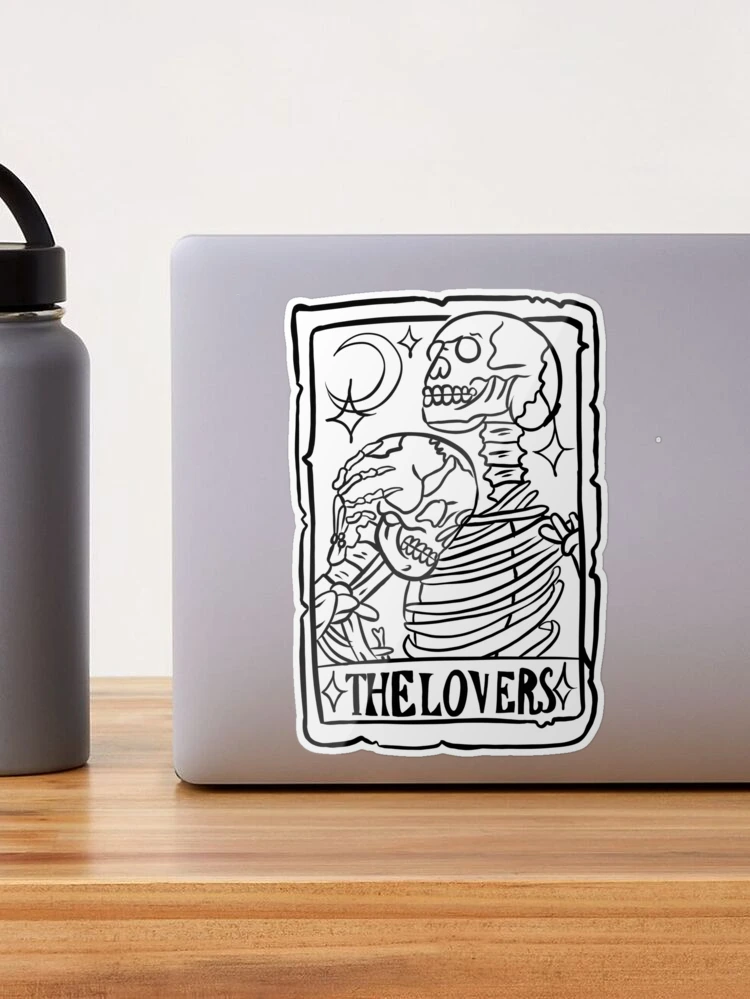 Large The Lovers Tarot Card Stickers – Shopabernathys