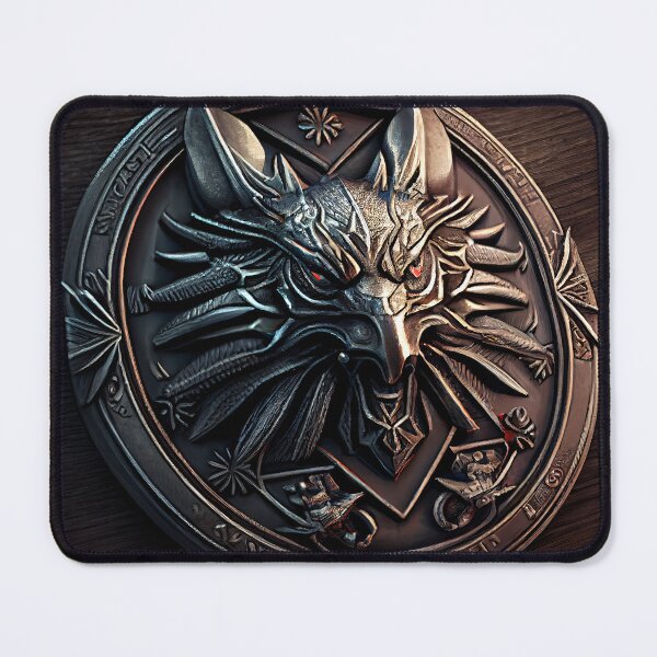 Item preview, Witcher 3 Medallion - A Symbol of Power and Magic designed and sold by The-Dark-Art.