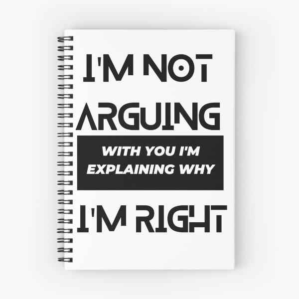 Item preview, Copy of im not arguing with you im explaining why im right designed and sold by Simo0455.