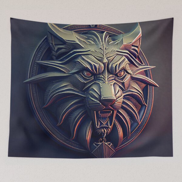 Item preview, Witcher 3 Medallion - A Symbol of Power and Magic designed and sold by The-Dark-Art.