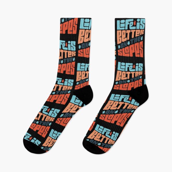 Item preview, Snowboard Quote - Life is Better On The Slopes designed and sold by KaylaStudio.
