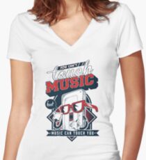 Regular show Women's Fitted V-Neck T-Shirt