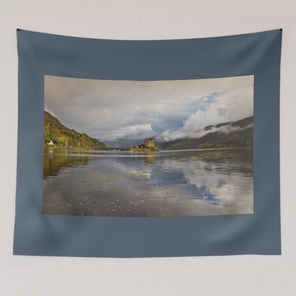 Item preview, Loch Duich, Eilean Donan Castle and Autumn Mist, Scotland. designed and sold by PhotosEcosse.
