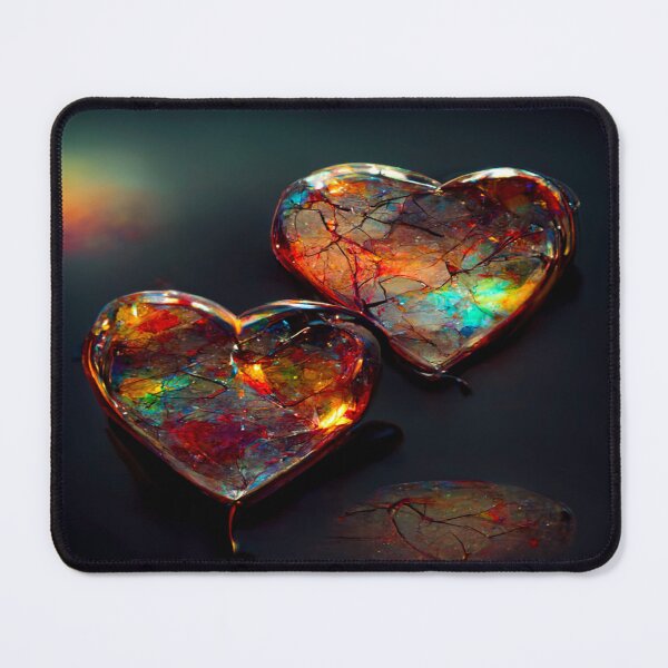 Item preview, Crystallized  Broken Hearts designed and sold by HanaLee-AI-Art.
