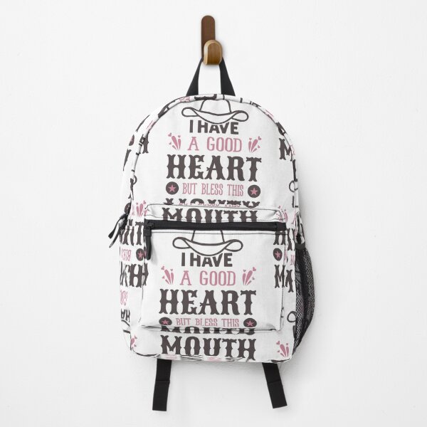 Item preview, I Have A Good Heart But Bless This Mouth Sassy Attitude Country Women designed and sold by Designer-Girl.