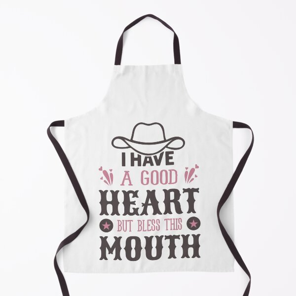Item preview, I Have A Good Heart But Bless This Mouth Sassy Attitude Country Women designed and sold by Designer-Girl.