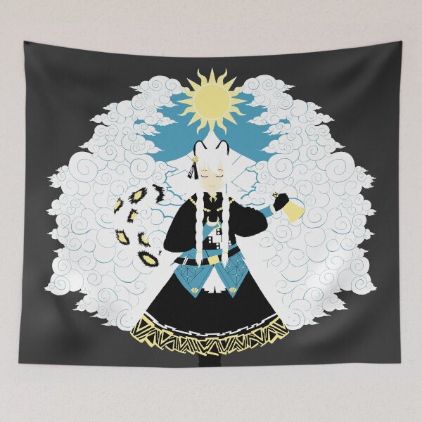 Item preview, Arknights Pramanix: Caster's Frost designed and sold by Kitten4u.