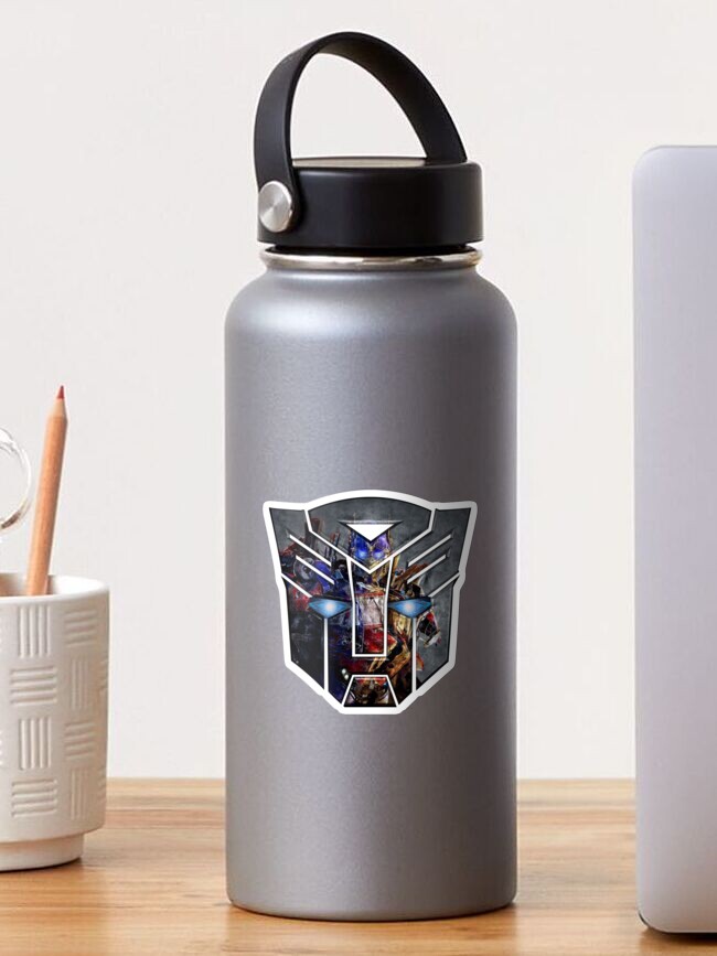 2015 NEW Stunning Design 600ml TRANSFORMERS 3D Thermos Bottle