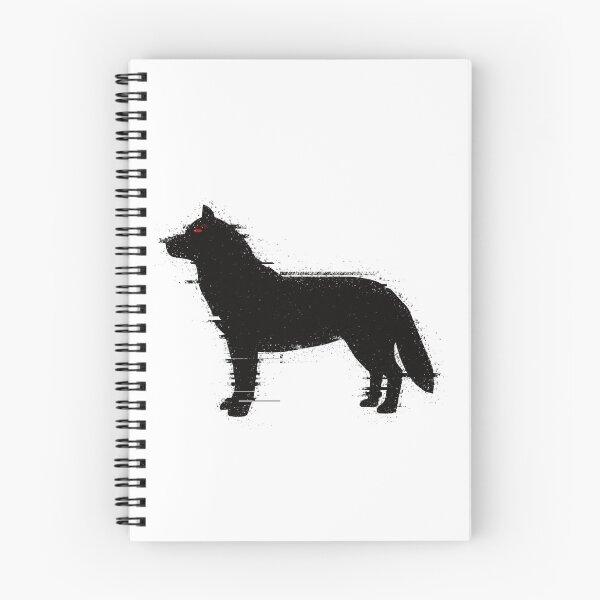 Aperçu de l'œuvre Loup en colère créée et vendue par DrawCreator.