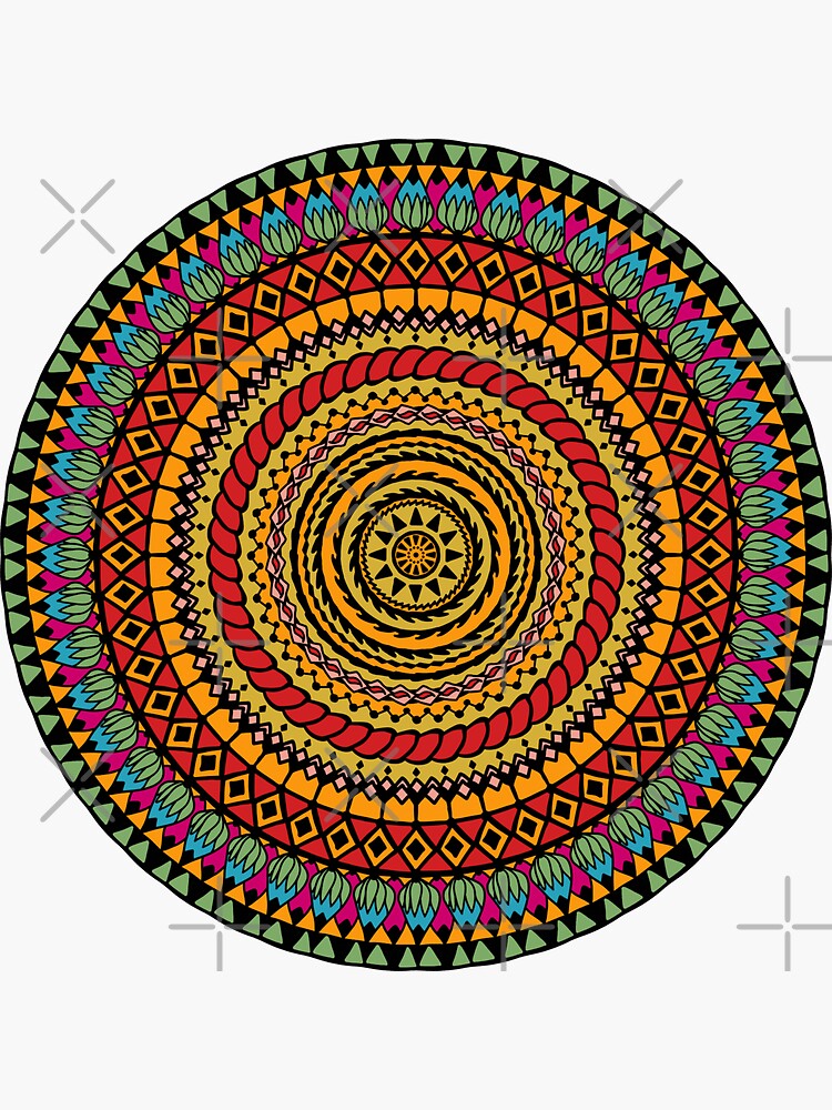 Vintage Mehndi Circle Vector Images (over 1,500)