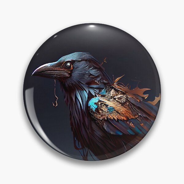 Item preview, Black Crow Beautiful Illustration. designed and sold by The-Dark-Art.
