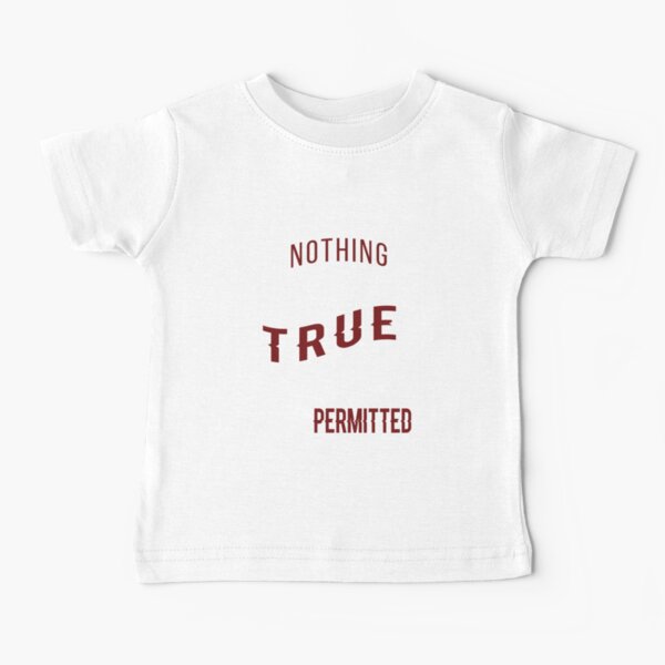 Item preview, Nothing is True, Everything is Permitted - Assassins Creed designed and sold by NERDDZ.