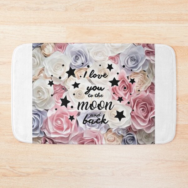 Item preview, I love you to the moon and back, Self-love quotes designed and sold by Crafty-Deeja.