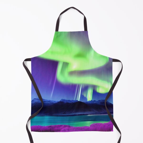 Item preview, Gorgeous Northern Lights Over The Mountains designed and sold by VitalDesigner.