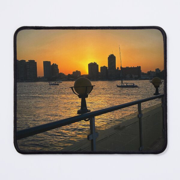 Item preview, Sailboat and Sunset on the River  designed and sold by ahmedabdelbaset.