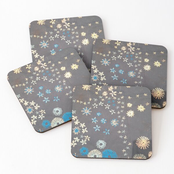 Item preview, Blue comet. stitching, embroidery, stars,  designed and sold by felicityprazak.
