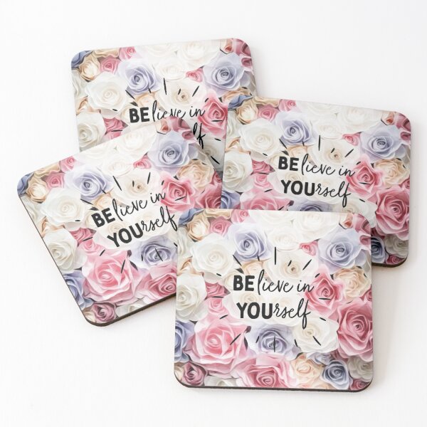 Item preview, Believe in Yourself- Selfcare Motivational Quote designed and sold by Crafty-Deeja.