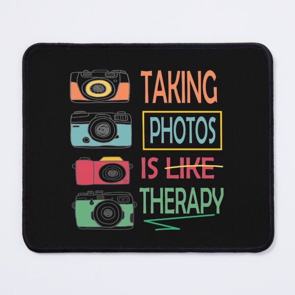 Item preview, taking photos is like therapy designed and sold by hamzablk.