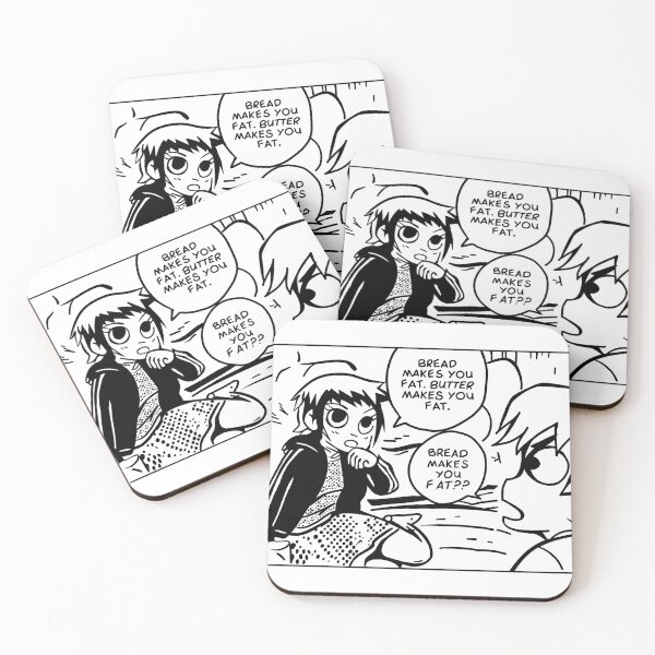 Item preview, Bread Makes You Fat? - Scott Pilgrim Vs The World designed and sold by Social-T.