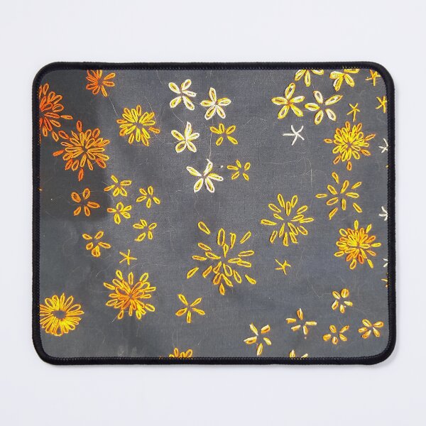 Item preview, Golden thread, stitching, embroidery, tapestry, golden, flowers, stars designed and sold by felicityprazak.