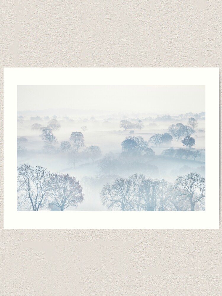 Alternate view of Ethereal Morning Mist Art Print