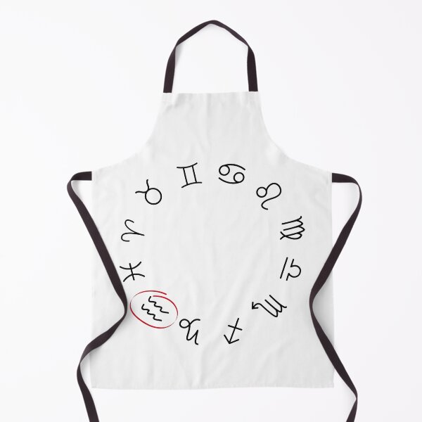Item preview, Aquarius Zodiac Sign designed and sold by to-esu.