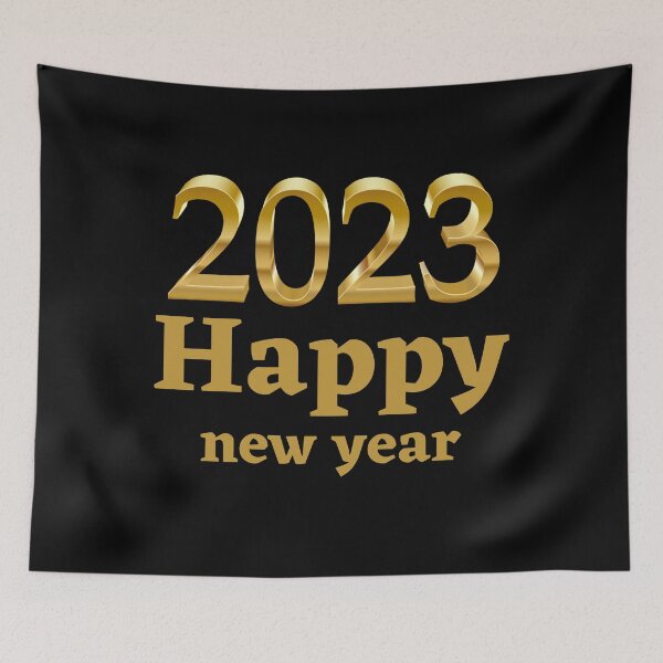 Item preview, 2023 NEW YEAR - HAPPY NEW YEAR - HELLO 2023 DESIGN designed and sold by WBP Mart.