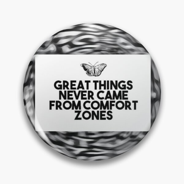Item preview, Great things never came from comfort - Self Motivational Quotes designed and sold by Crafty-Deeja.