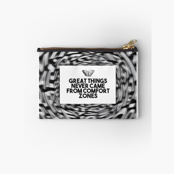 Item preview, Great things never came from comfort - Self Motivational Quotes designed and sold by Crafty-Deeja.