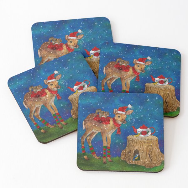 Item preview, Christmas Tea Party designed and sold by f-rizzato-art.