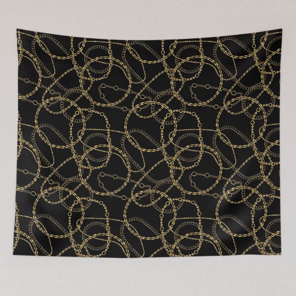 Item preview, VRSCE Chain Gold Pattern Luxury Brand  designed and sold by SkaryoDrawn.
