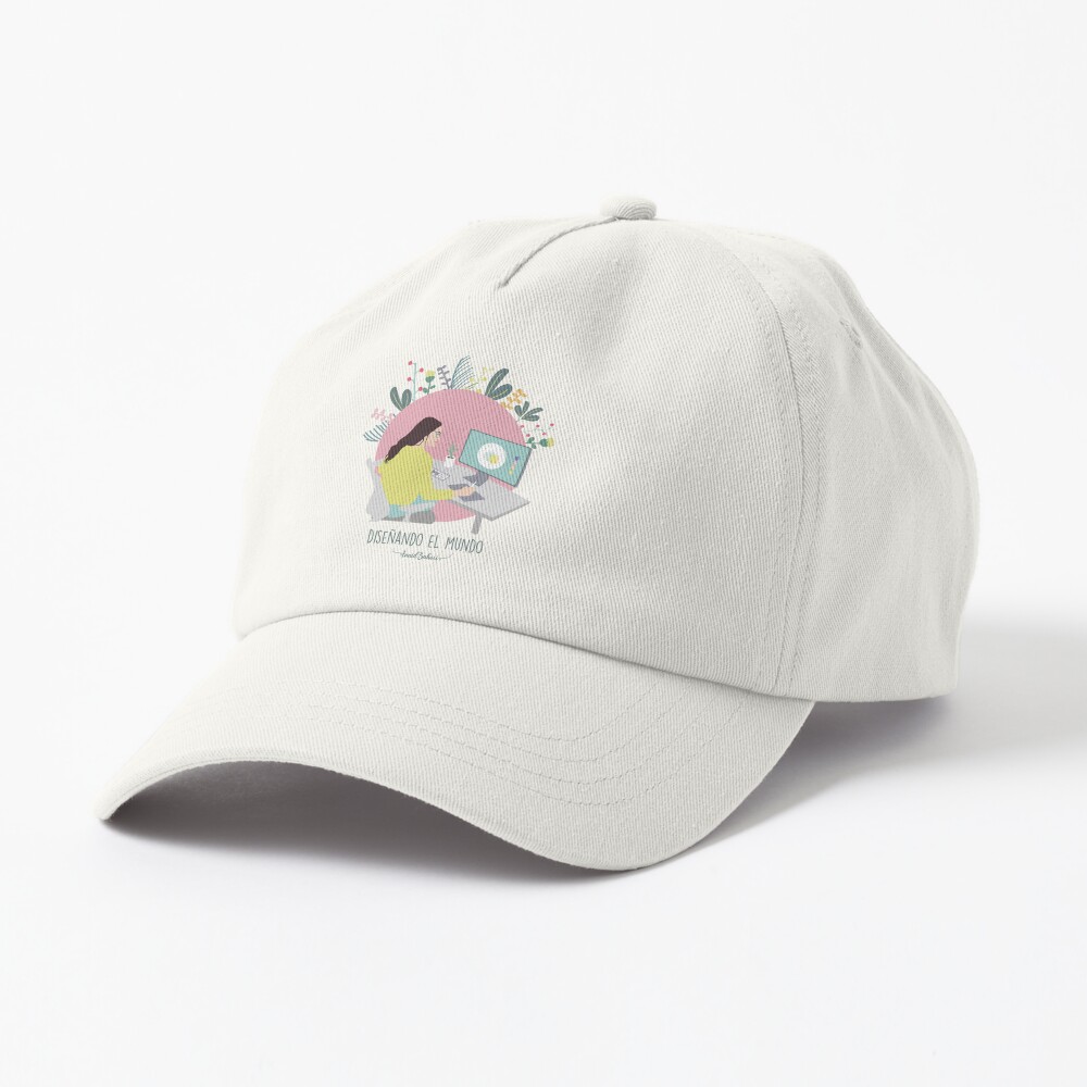 Vista previa del artículo con la obra «Dad hat», diseñado y vendido por AnaidZahori.