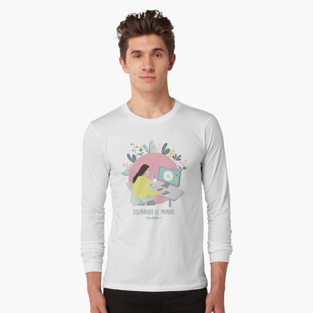 Vista previa del artículo con la obra «Camiseta de manga larga», diseñado y vendido por AnaidZahori.