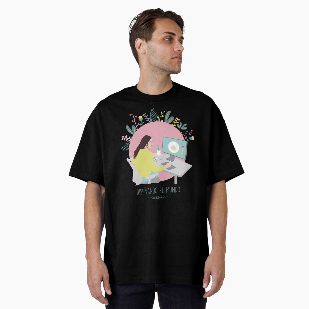 Vista previa del artículo con la obra «Camiseta holgada», diseñado y vendido por AnaidZahori.