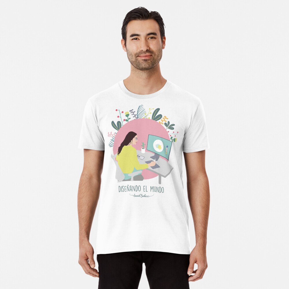 Vista previa del artículo con la obra «Camiseta premium», diseñado y vendido por AnaidZahori.