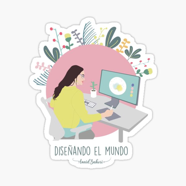 designing the world Sticker