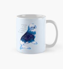 "Fortschritt ist immer noch Fortschritt" Galaxy Seal Tasse (Standard)