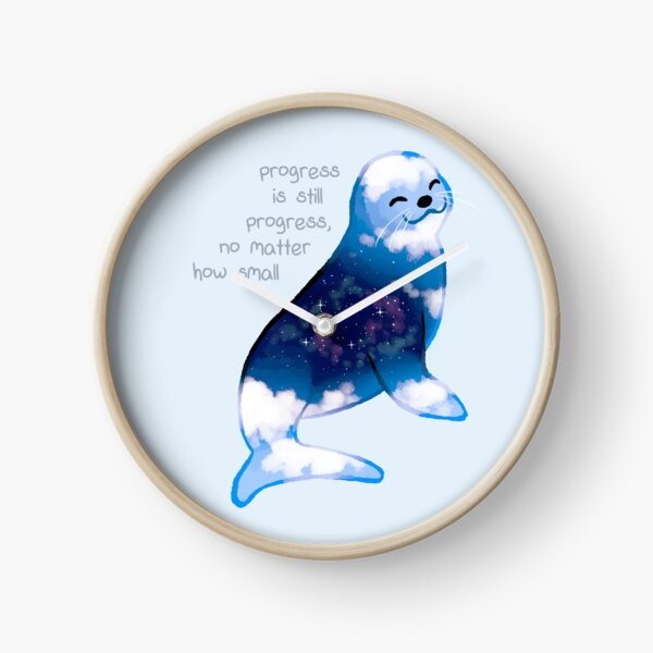 Item preview, "Progress is Still Progress" Galaxy Seal designed and sold by thelatestkate.