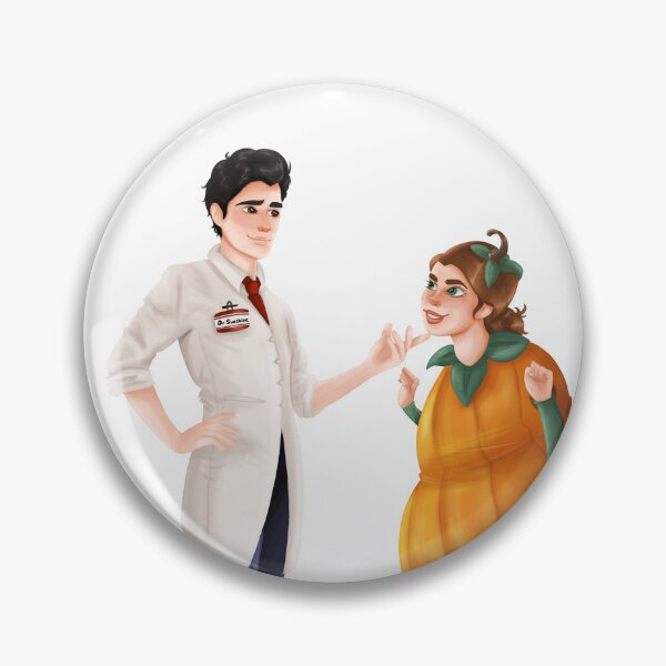 Item preview, The Theory of Love - Adam & Olive Disguised as a Pumpkin (FanArt) designed and sold by artcan3.