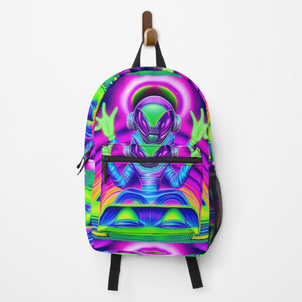 Item preview, Funny Alien Art. Trippy alien driving car designed and sold by Neo-Expression.