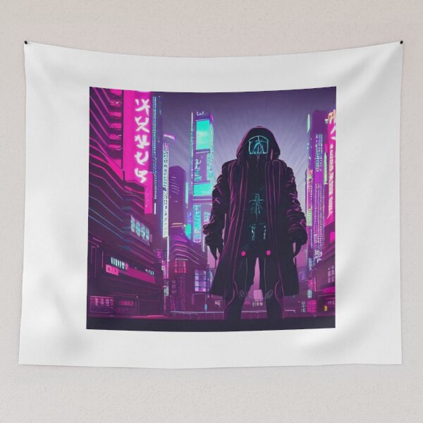 Item preview, cyberpunk art designed and sold by FrenchArtee.