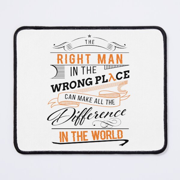 Item preview, The Right Man in the Wrong Place can make all the Difference - Half Life designed and sold by NERDDZ.
