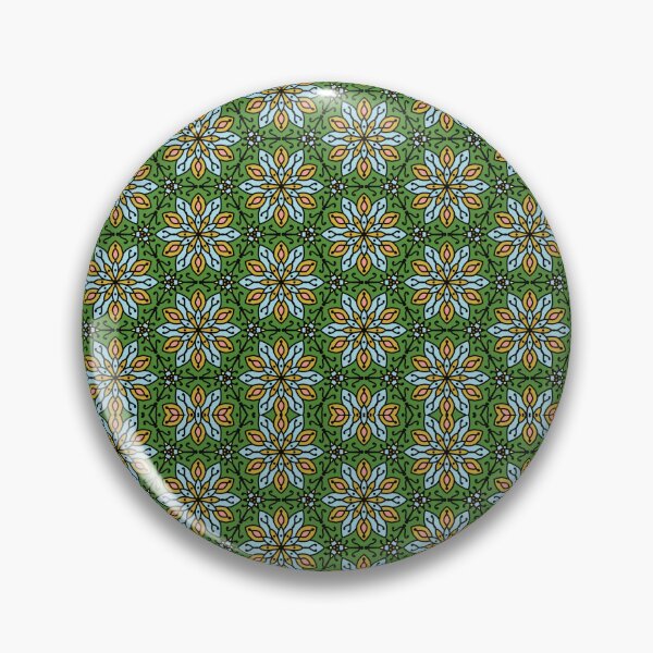 Item preview, Flower green Cross fabric pattern seamless. designed and sold by MokonoKokoro.