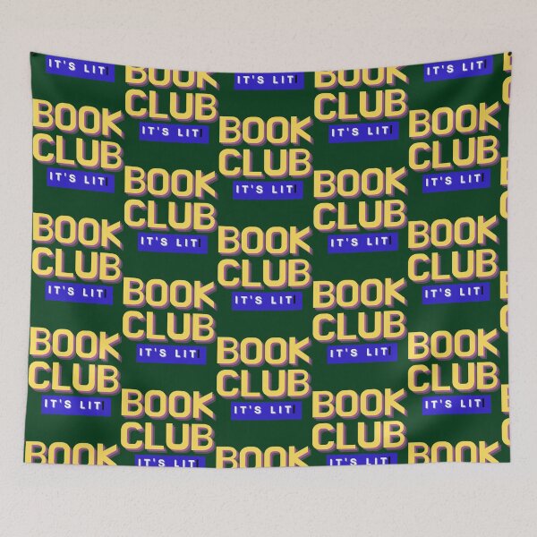 Item preview, Book Club it’s Lit, National Library Week   designed and sold by SantogadeElenas.