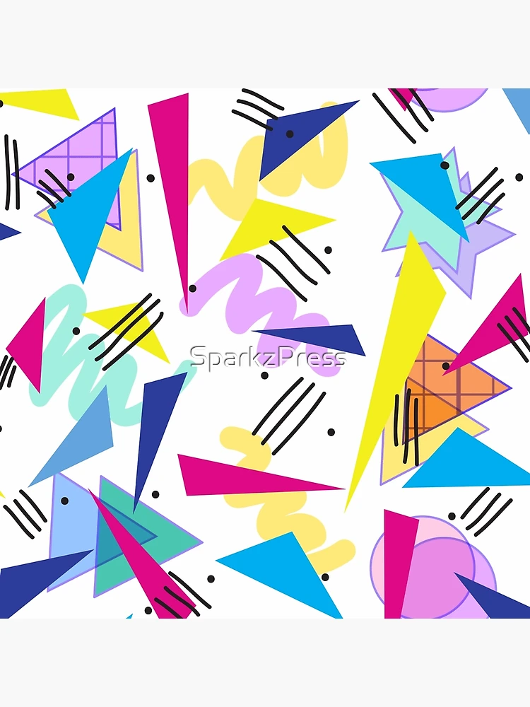 Memphis Style Pattern 4